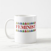 Communistische Feministische Mok koffie (Links)