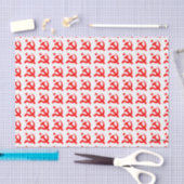 Communistische hamertekens tissuepapier (Craft)