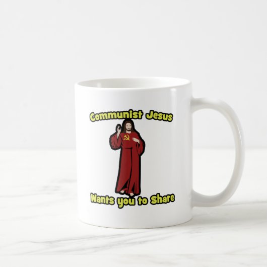 Communistische Jezus Koffiemok (Rechts)