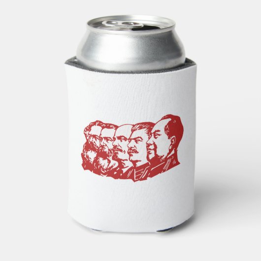 communistische leiders blikjeskoeler (Blikje Achterkant)