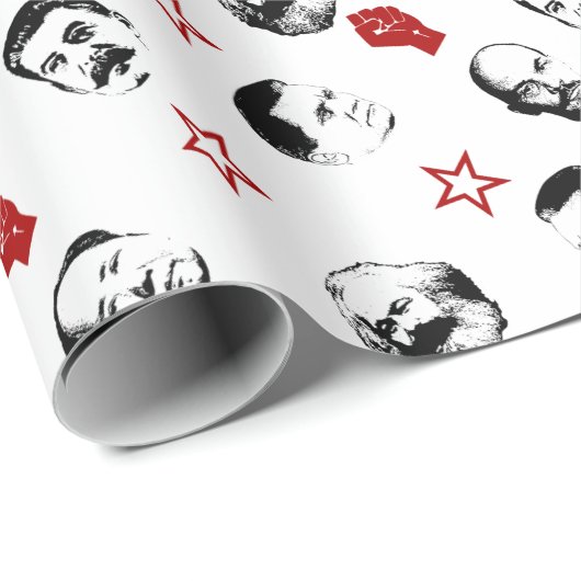 communistische leiders cadeaupapier (Rol Hoek)