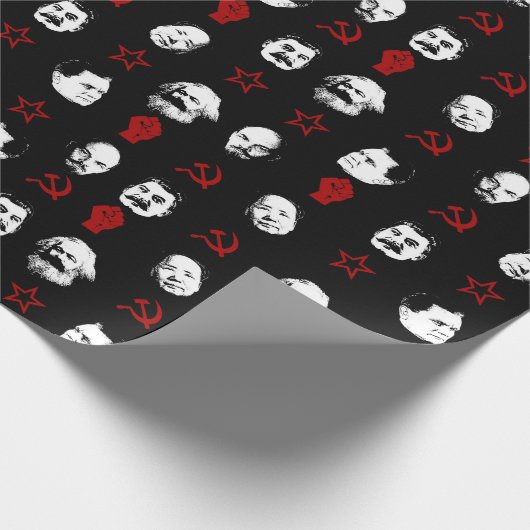 communistische leiders cadeaupapier (Hoek)