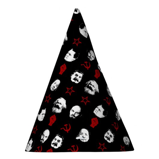 communistische leiders feesthoedjes (Rechts)