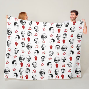 communistische leiders fleece deken