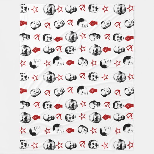 communistische leiders fleece deken (Voorkant)