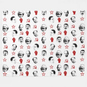 communistische leiders fleece deken (Voorkant (Horizontaal))