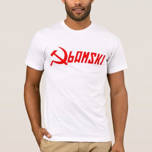 Communistische Obama T-shirt (Voorkant)