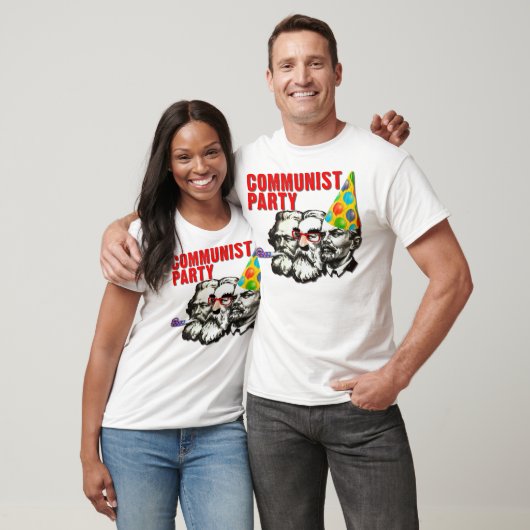 Communistische Partij Funny Spoof T-Shirt (Unisex)
