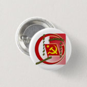 Communistische Partij Logo Ronde Button 3,2 Cm (Voorkant /achterkant)