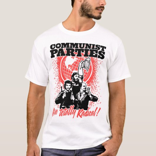 Communistische partijen T-Shirt (Voorkant)