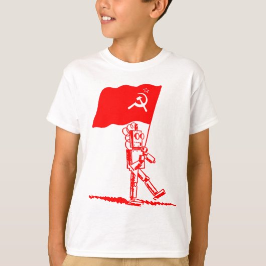 Communistische Robot T-shirt (Voorkant)
