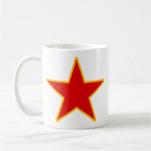 Communistische Rode Star Koffiemok (Links)