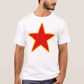 Communistische Rode Star T-shirt (Voorkant)