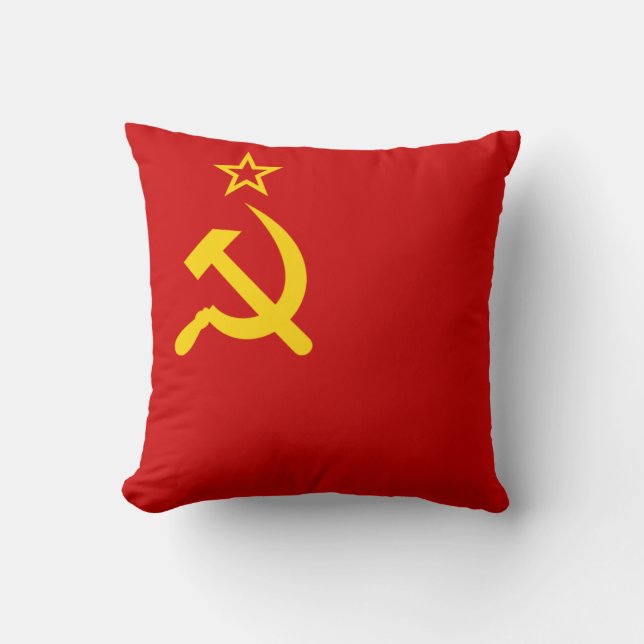Communistische Rusland vlag USSR Kussen (Voorkant)