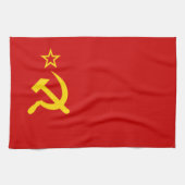 Communistische Rusland vlag USSR Theedoek (Horizontaal)