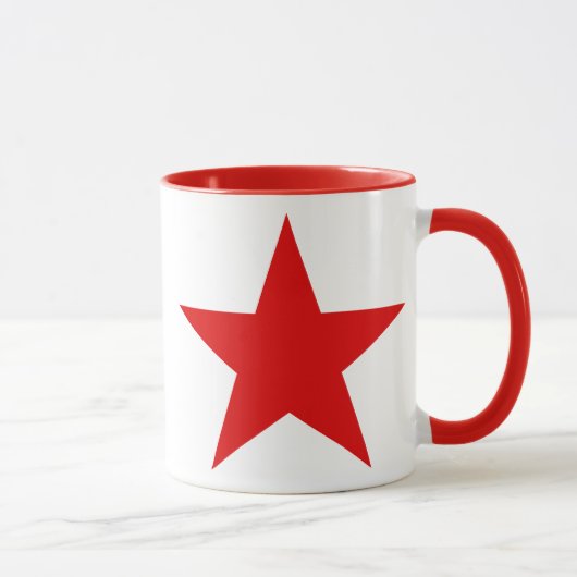 Communistische socialist Red Star Mok (Rechts)
