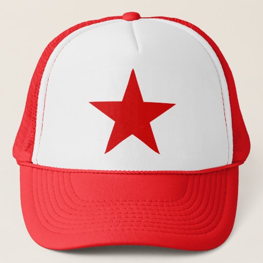 Communistische sovjetster Red Star Europa Trucker Pet (Voorkant)