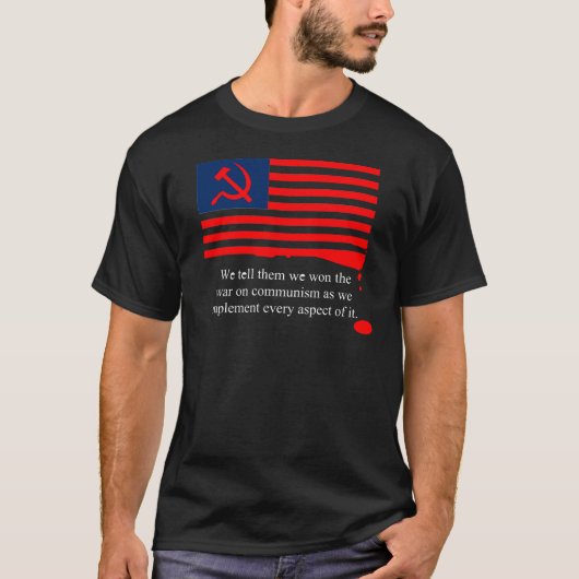 communistische staten t-shirt (Voorkant)