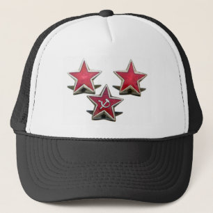 Communistische sterren trucker pet