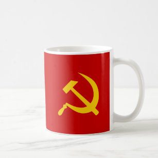 Communistische USSR Russisch Hammer en Sickle Koffiemok