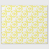 Communistische vlag in de Koude Oorlog Cadeaupapier (Vlak)