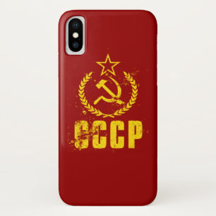 Communistische  vlag iPhone X Hoesjes