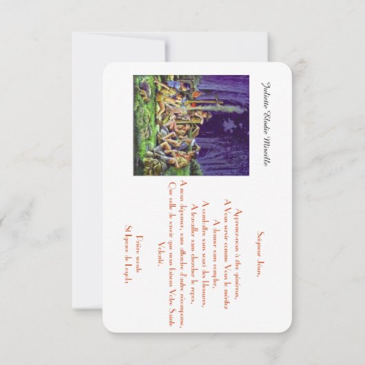 Communitie Scout-uitnodiging Kaart (Achterkant)