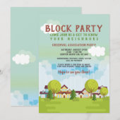 Community Block Party Kaart (Voorkant / Achterkant)