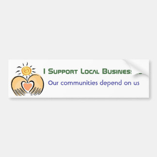 Community Business Support Bumpersticker
