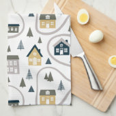 Community Church kitchen towel Theedoek (Quarter Fold)