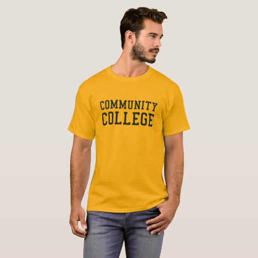 Community College T-shirt (Voorkant volledig)