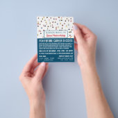 Community Design, Speed Networking Event Advert Flyer (Hand)