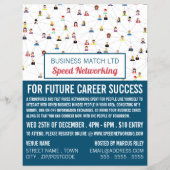 Community Design, Speed Networking Event Advert Flyer (Voorkant)