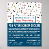 Community Design, Speed Networking Event Advert Poster (Voorkant)