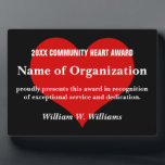 Community Heart Volunteer Award Fotoplaat<br><div class="desc">Uw toegewijde vrijwilligers zijn waardevol en niet te meten. Onze unieke geschenken en aangepaste objecten erkennen en vieren de inzet en het harde werk van uw vrijwilligers. Vrijwilligers zijn het levensbloed van uw organisatie, dus zorg ervoor dat ze met energie pompen! We begrijpen dat vrijwilligers belangrijk zijn voor je organisatie,...</div>