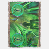 Community Hearth Chakra-symbool Deken (Voorkant Verticaal)