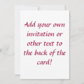 Community Hearts Color Invitation Kaart (Achterkant)