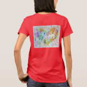 Community Hearts Color Love Artwork Shirt (Achterkant)