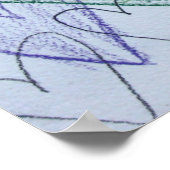 Community Hearts Color Painting Poster Art Prints (Hoek)