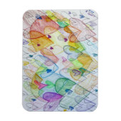 Community Hearts Inspirerend Fridge Magnet Magneet (Verticaal)