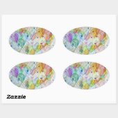 Community Hearts Love Labels Art Stickers (Vel)