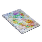 Community Hearts Rainbow Art Notitieboek Journal (Rechterzijde)