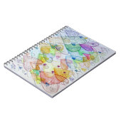Community Hearts Rainbow Art Notitieboek Journal (Linkerzijde)