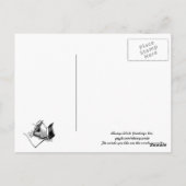 Community hero-briefkaarten briefkaart (Achterkant)