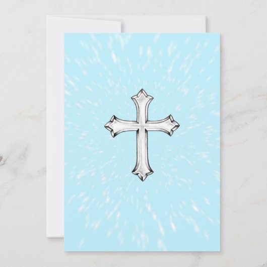 Community Invitation Blue Kaart (Achterkant)