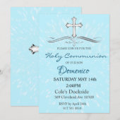 Community Invitation Blue Kaart (Voorkant / Achterkant)