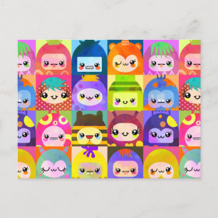 Community Little Kawaii Monster Briefkaart