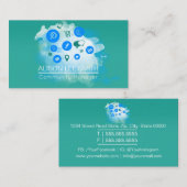 Community Manager SEM SEO Social Media Expert Visitekaartje (Voorkant / Achterkant)