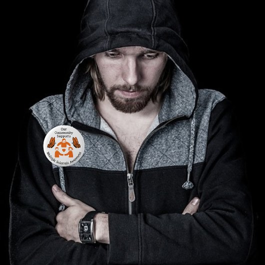 Community Multiple Sclerosis Awareness Ronde Button 5,7 Cm