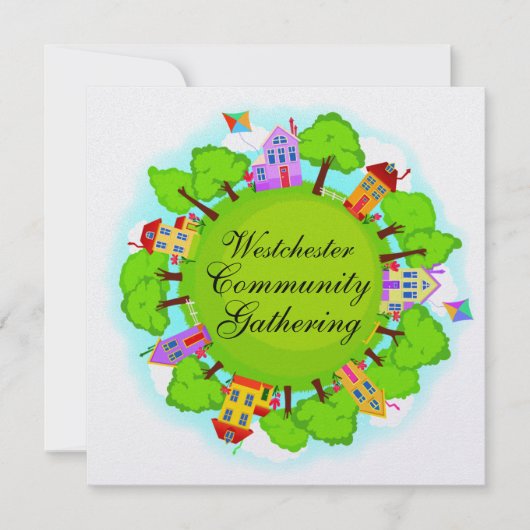 Community - Nabuurschapsevenement - SRF Kaart (Voorkant)